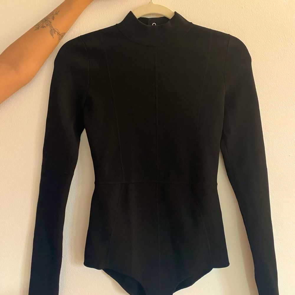 Helmut Lang Scuba Bodysuit with Ladder back